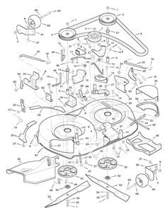 Part Location Diagram of 92417E701 Murray DISCONTINUED